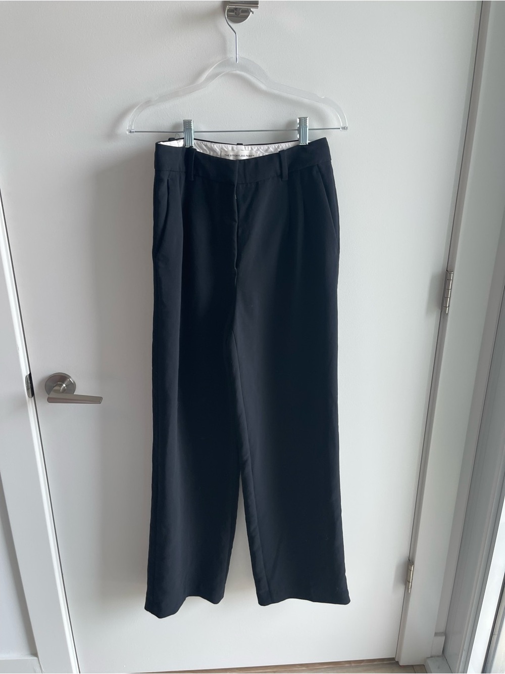 Aritzia Effortless Trousers Black